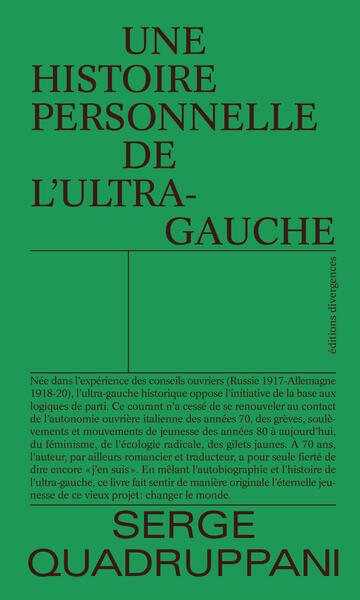 Une histoire personnelle de l'ultragauche 