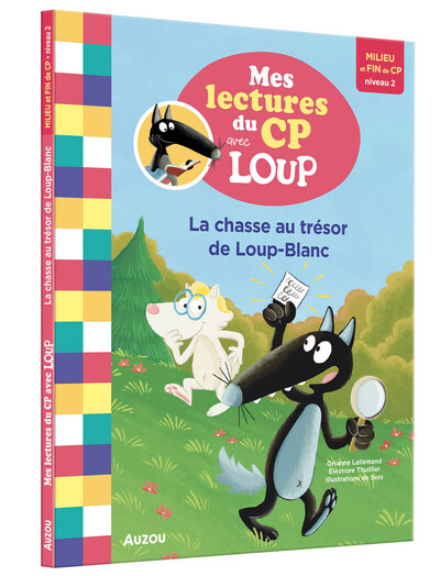 La chasse au trésor de Loup-Blanc - Lecture Loup CP