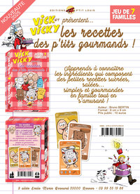 JEU DE 7 FAMILLES - LES RECETTES DES P'TITS GOURMANDS