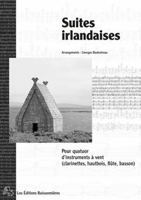 Suites Irlandaises pour quatuor d'instruments à vent - partitions