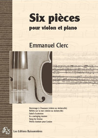 Six pièces pour violon & piano - partitions