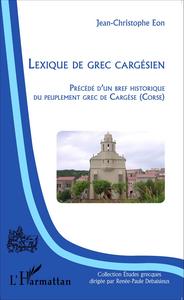 Lexique de grec cargésien