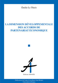 La dimension développementale des accords de partenariat économique