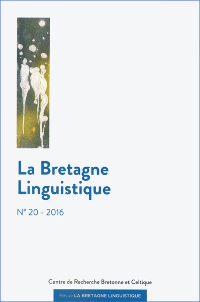 LA BRETAGNE LINGUISTIQUE N 20