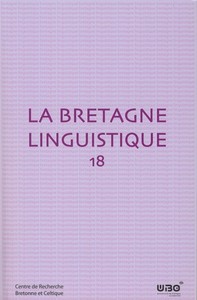 LA BRETAGNE LINGUISTIQUE TOME 18