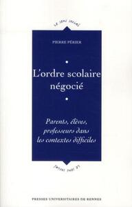 ORDRE SCOLAIRE NEGOCIE