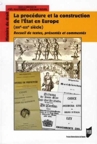 PROCEDURE ET LA CONSTRUCTION DE L ETAT EN EUROPE