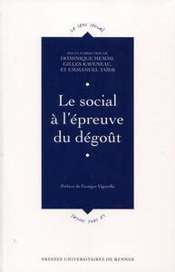 Le social à l'épreuve du dégoût
