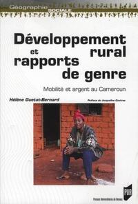 DEVELOPPEMENT RURAL ET RAPPORTS DE GENRE