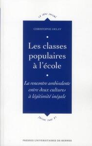 CLASSES POPULAIRES A L ECOLE