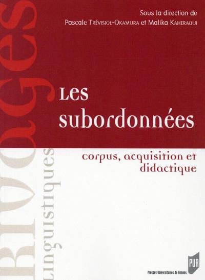 SUBORDONNEES