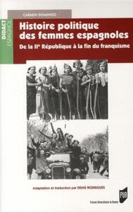 Histoire POLITIQUE DES FEMMES ESPAGNOLES