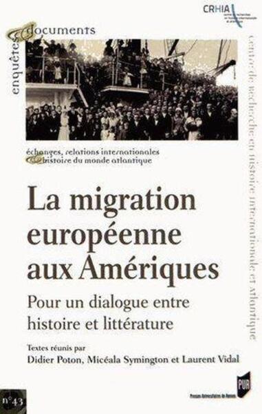 MIGRATION EUROPEENNE AUX AMERIQUES