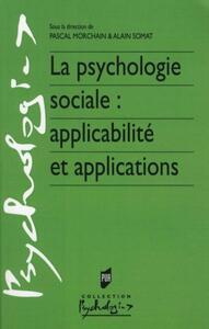 PSYCHOLOGIE SOCIALE