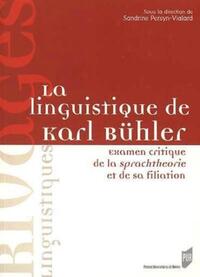 LINGUISTIQUE DE KARL BUHLER