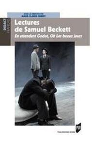 LECTURE DE SAMUEL BECKETT. EN ATTENDANT GODOT OH LES BEAUX JOURS
