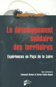 DEVELOPPEMENT SOLIDAIRE DES TERRITOIRES