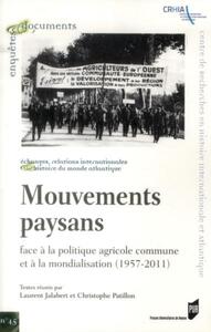 MOUVEMENTS PAYSANS