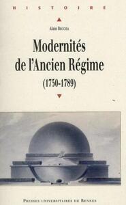 MODERNITES DE L ANCIEN REGIME
