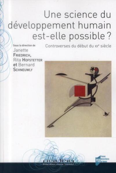 SCIENCE DU DEVELOPPEMENT HUMAIN EST ELLE POSSIBLE?