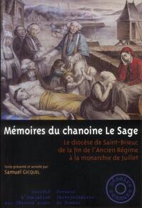 MEMOIRES DU CHANOINE LE SAGE