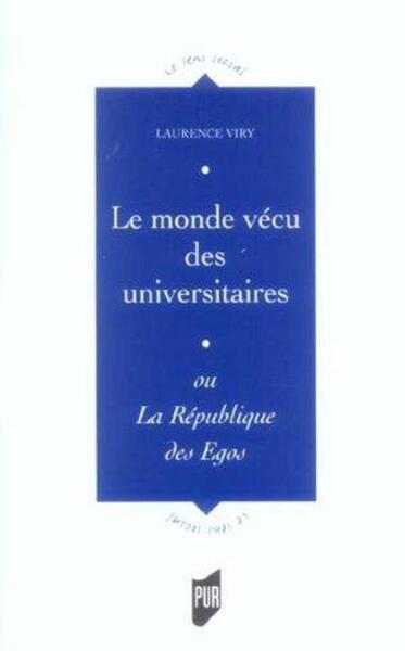 MONDE VECU DES UNIVERSITAIRES