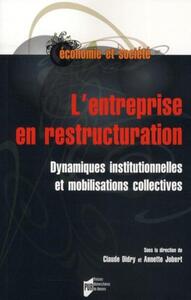 ENTREPRISE EN RESTRUCTURATION