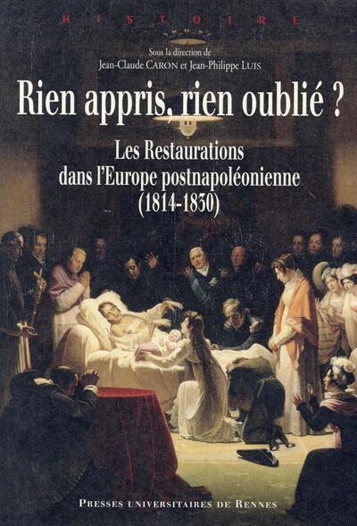 RIEN APPRIS RIEN OUBLIE?