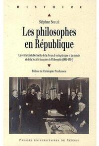 PHILOSOPHES EN REPUBLIQUE