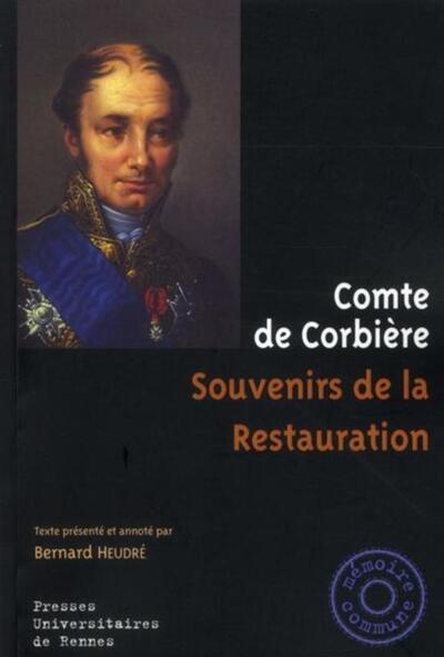 SOUVENIRS DE LA RESTAURATION