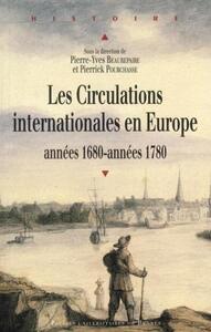 CIRCULATIONS INTERNATIONALES EN EUROPE