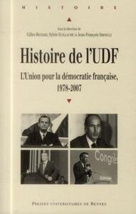 Histoire DE L UDF