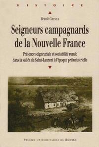 SEIGNEURS CAMPAGNARDS DE LA NOUVELLE FRANCE