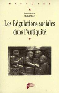 REGULATIONS SOCIALES DANS L ANTIQUITE