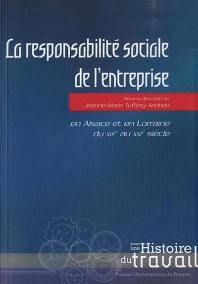 RESPONSABILITE SOCIALE DE L ENTREPRISE