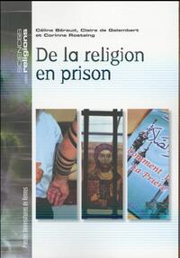 DE LA RELIGION EN PRISON