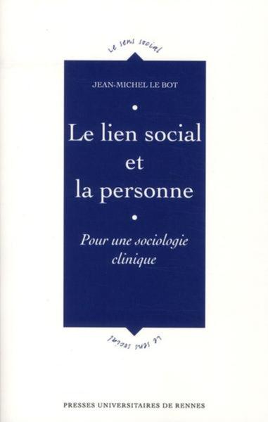 LIEN SOCIAL ET LA PERSONNE