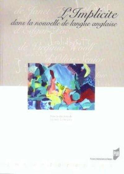 IMPLICITE DANS LA NOUVELLE DE LANGUE ANGLAISE