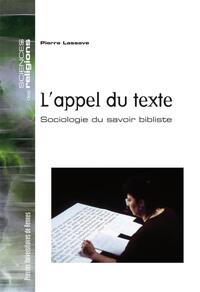 APPEL DU TEXTE