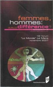 FEMMES HOMMES  QUELLE DIFFERENCE