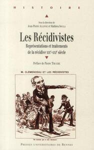 RECIDIVISTES