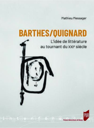 Barthes/Quignard