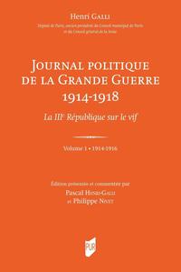 Journal politique de la grande guerre 1914-1918