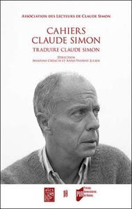 CAHIERS CLAUDE SIMON 10