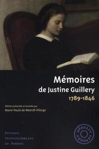 MEMOIRES DE JUSTINE GUILLERY (1789 1846)
