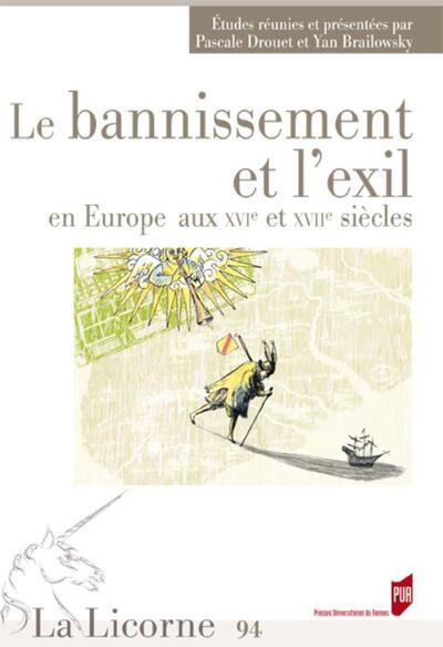 BANNISSEMENT ET L EXIL EN EUROPE