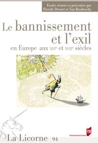 BANNISSEMENT ET L EXIL EN EUROPE