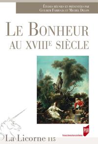 BONHEUR AU XVIIIE SIECLE