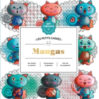 Picture of Les Petits Carrés d'Art-thérapie Mangas