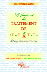 Image de Explications de traitement de texte